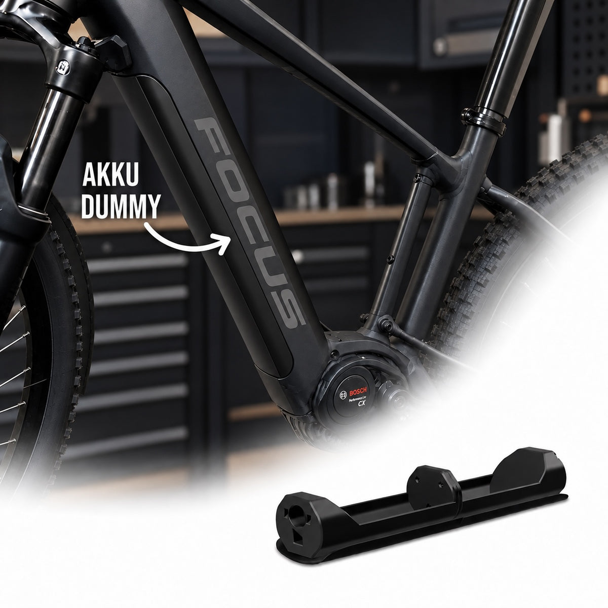 Akku Dummy passend für Focus Aventura², Jam², Jarifa², Sam²